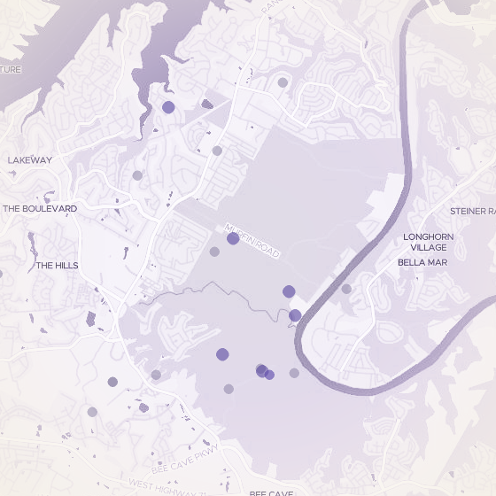 Interactive map of Lakeway, Austin
