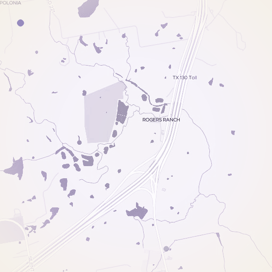 Interactive map of Lockhart, Austin