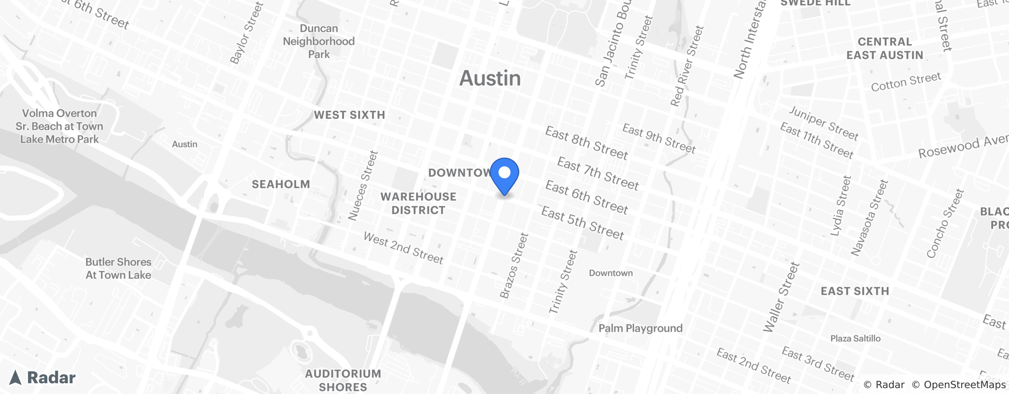 Map banner of Lakeway Marina