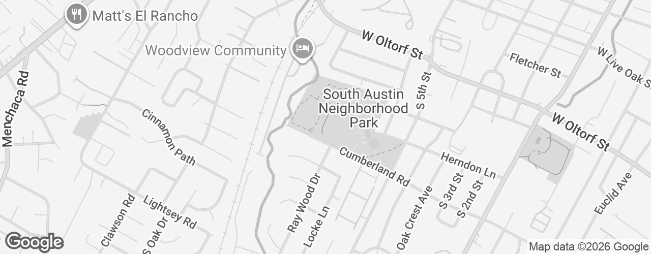 Map banner of Zilker Clubhouse