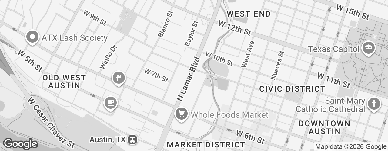 Map banner of 901 West 9th St