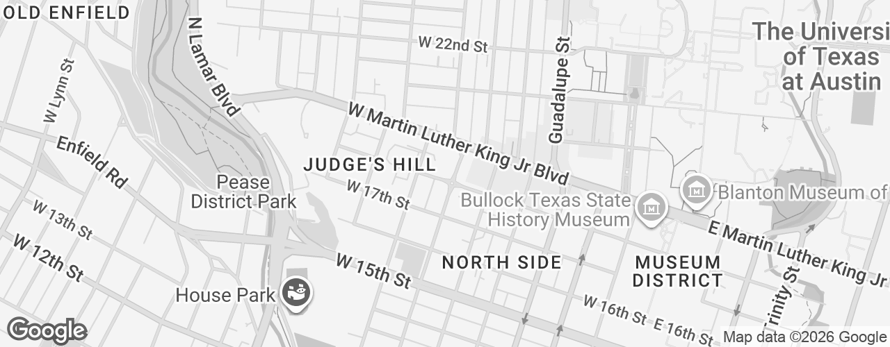 Map banner of 1800 Rio Grande