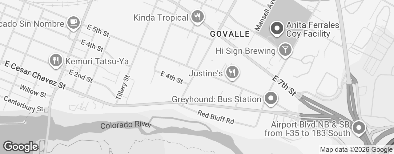 Map banner of 4701 E 5th St