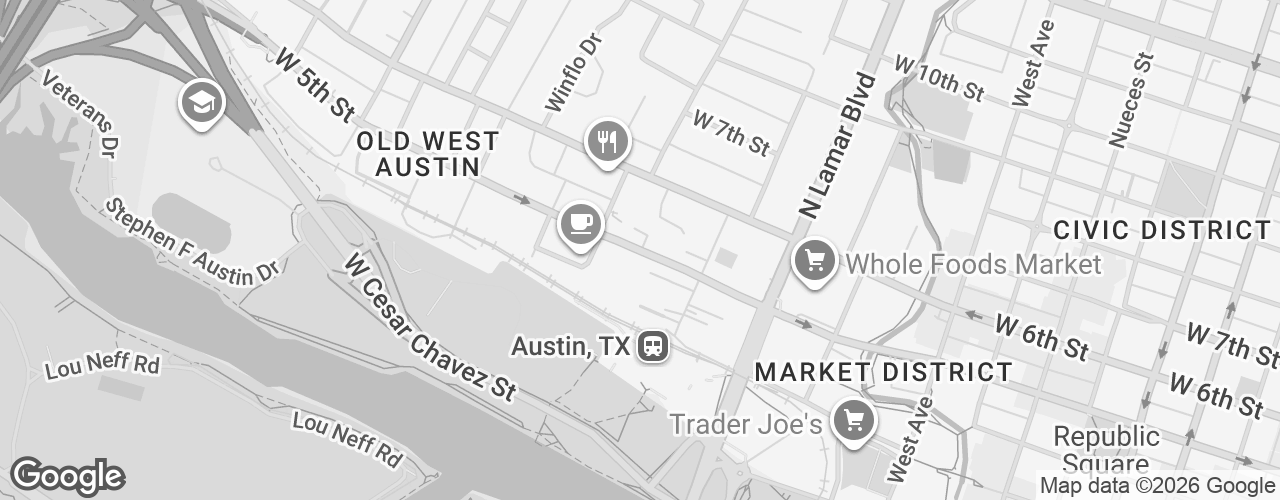 Map banner of HomeAway Headquarters