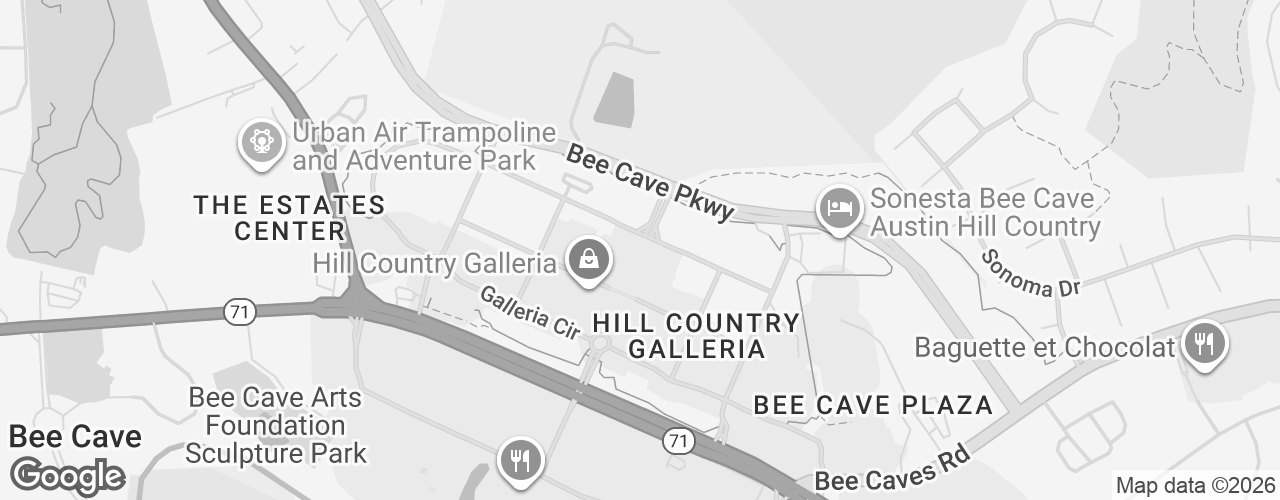 Map banner of Hill Country Galleria (Suite A-110)