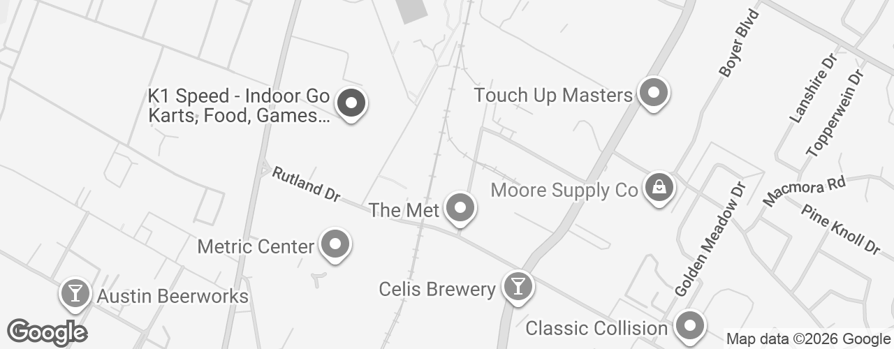 Map banner of Metropolitan Drive