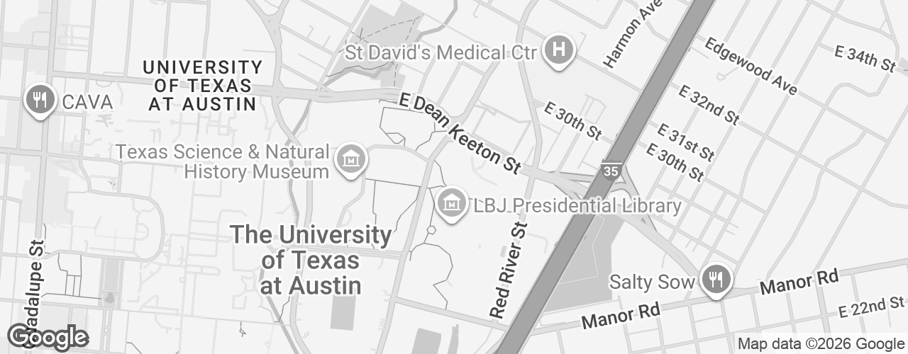 Map banner of Thompson Conference Center