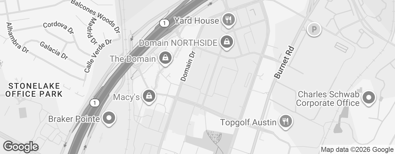 Map banner of Lone Star Court, Valencia Hotel Collection