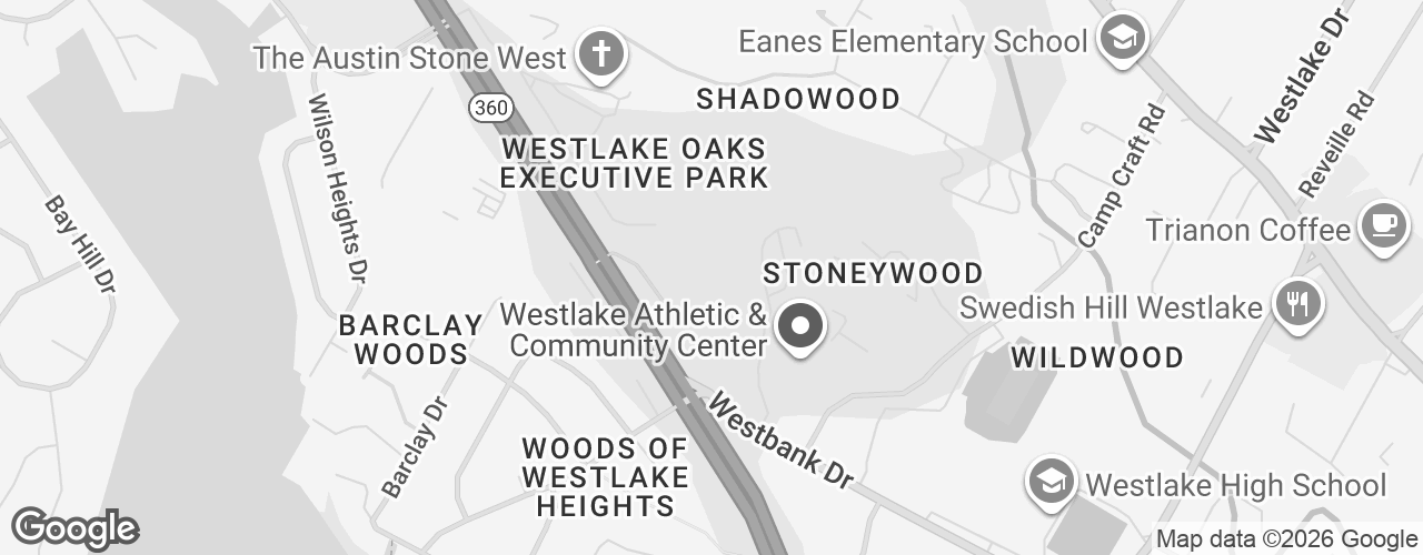 Map banner of 1301 S Capital of Texas Hwy Ste 120