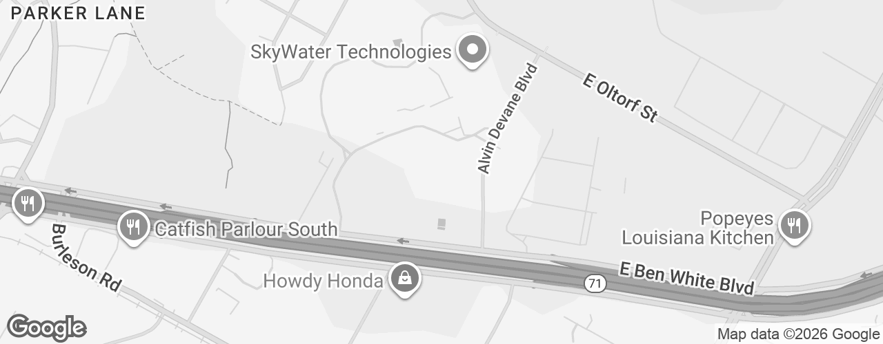 Map banner of 3100 Alvin Devane Blvd