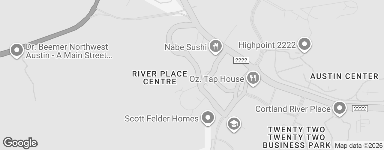 Map banner of 6500 River Place Blvd Bldg 1