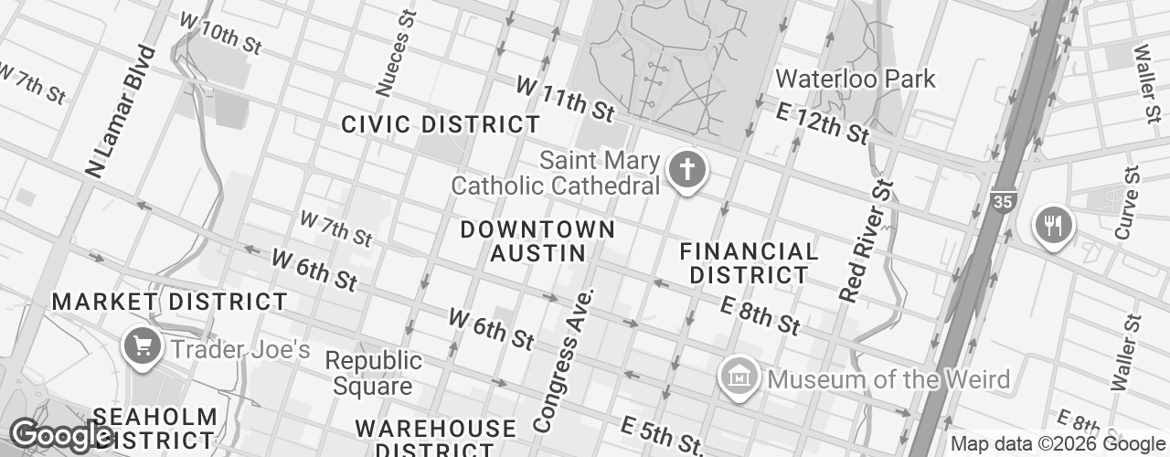 Map banner of Texas Diabetes & Endocrinology