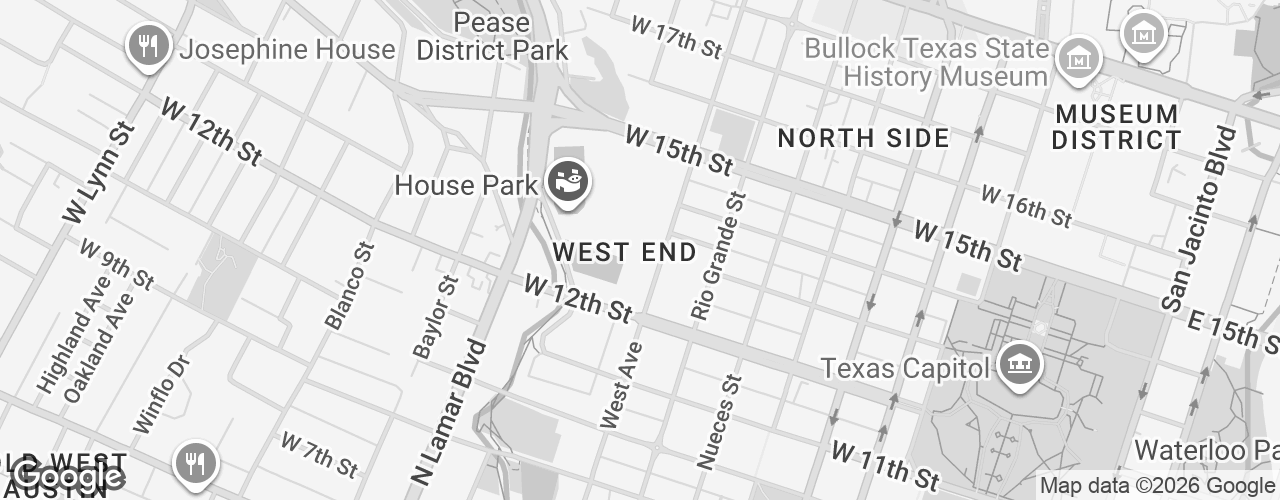 Map banner of Austin Community College Rio Grande Campus