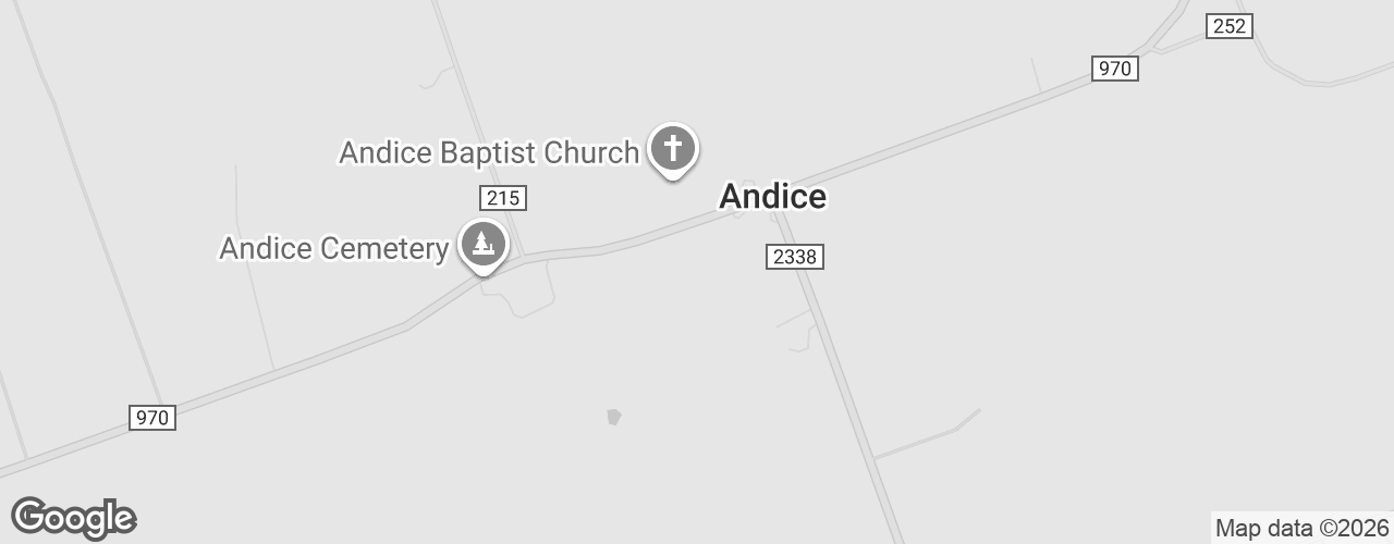 Map banner of Santa Rosa Catholic Church