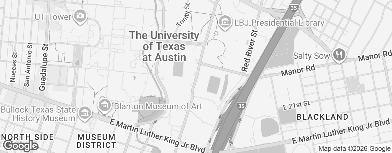 Map banner of UT Trackhouse