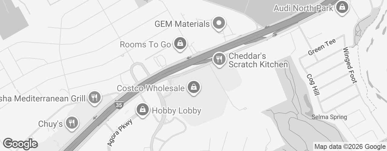 Map banner of Costco