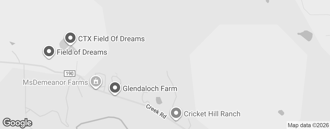 Map banner of Cricket Hill Ranch