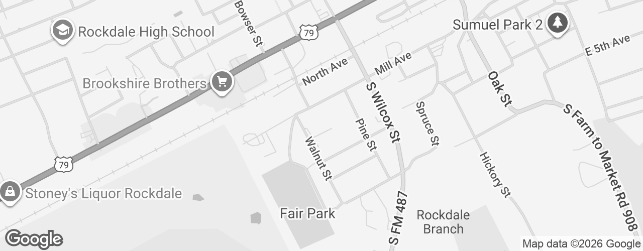 Map banner of George Hill Patterson Civic Center