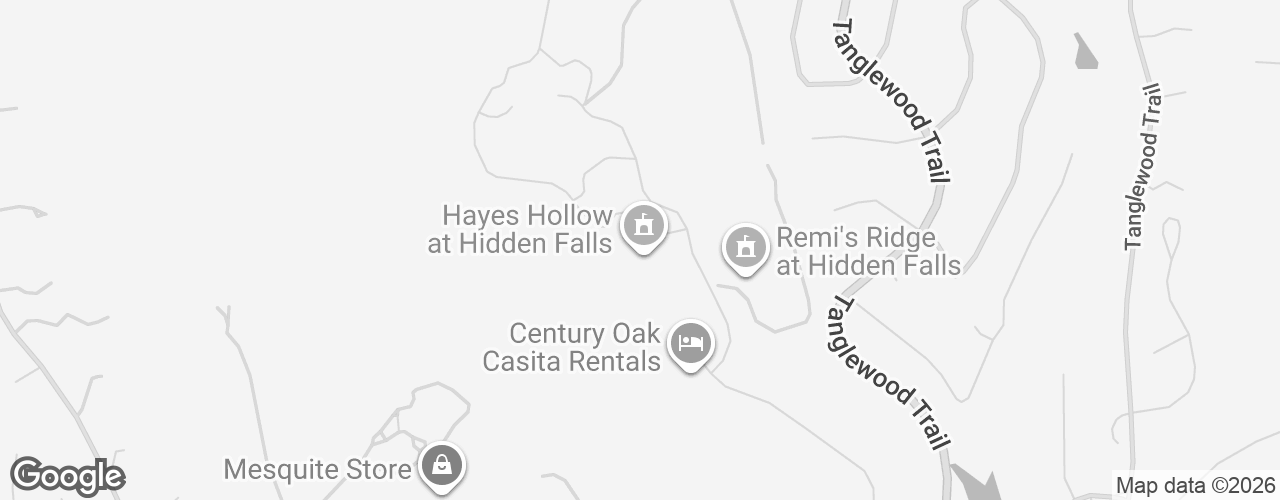 Map banner of Hayes Hallow at Hidden Falls