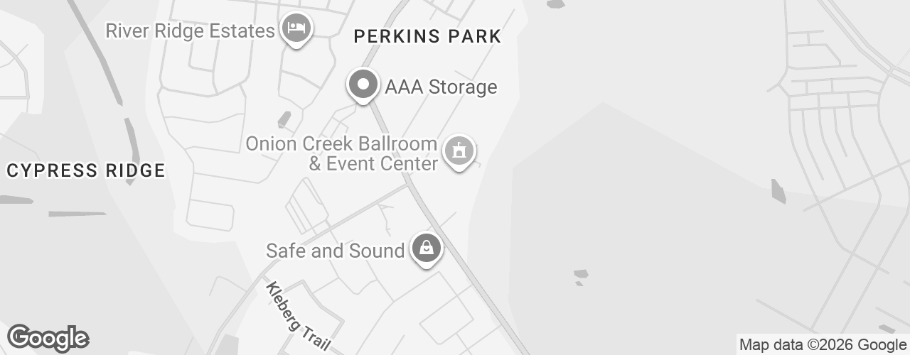 Map banner of Onion Creek Ballroom