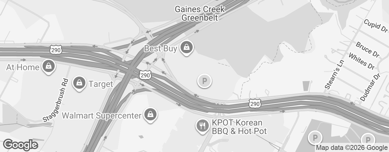 Map banner of Sam's Club (US-290)