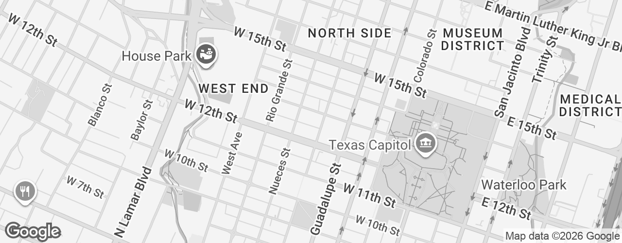 Map banner of Texas Association of Counties