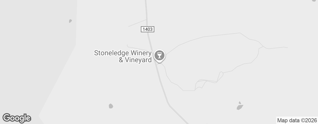 Map banner of Stonledge Winery