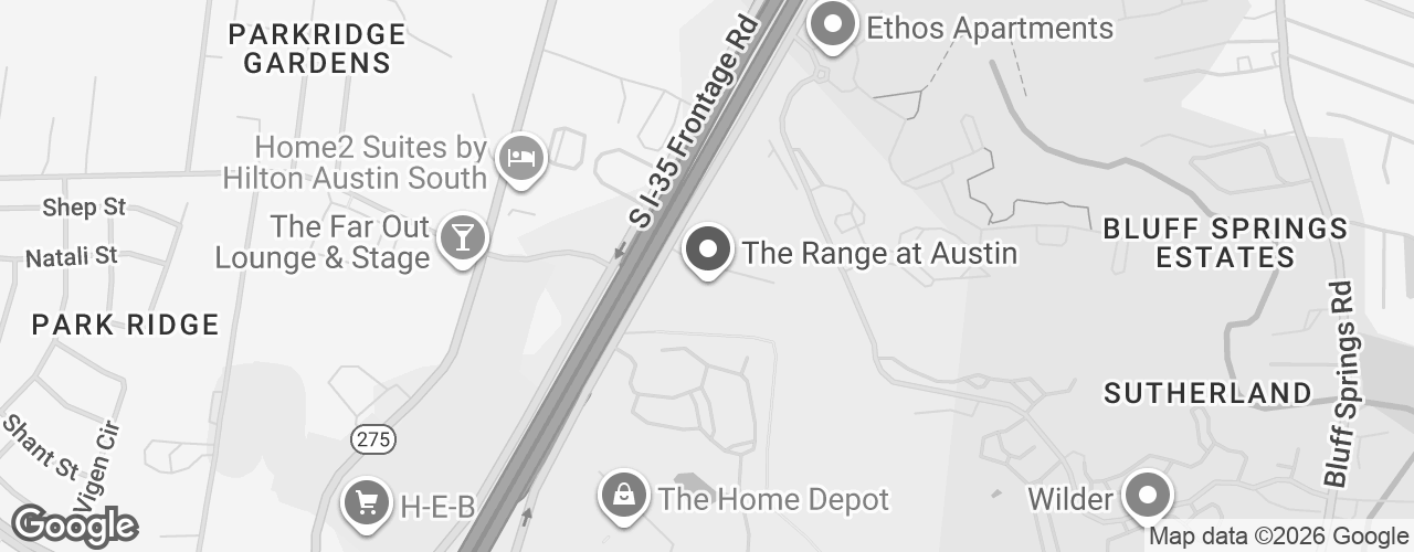 Map banner of Range at Austin