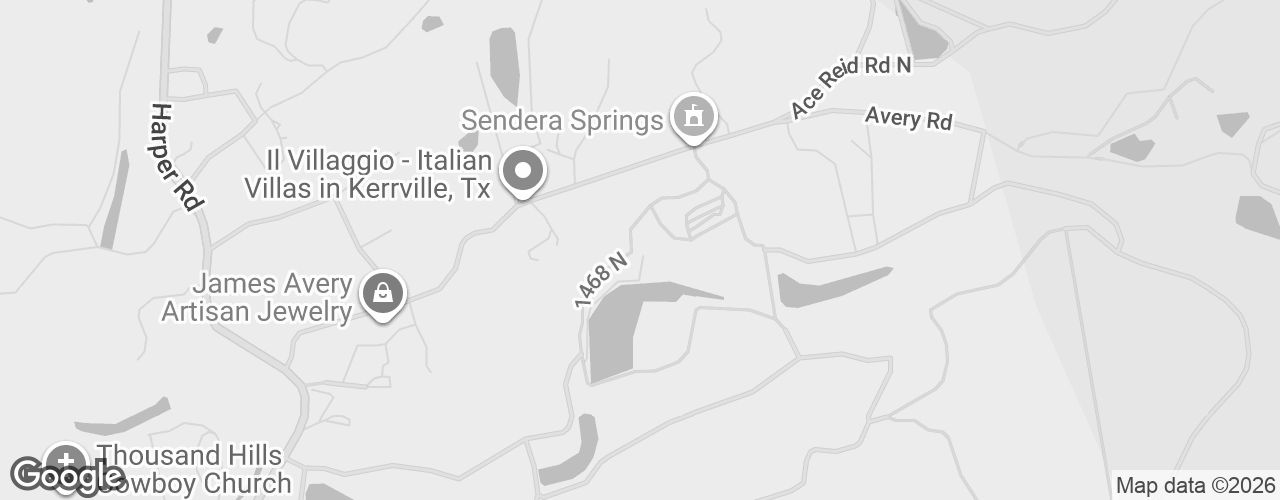 Map banner of Sendera Springs