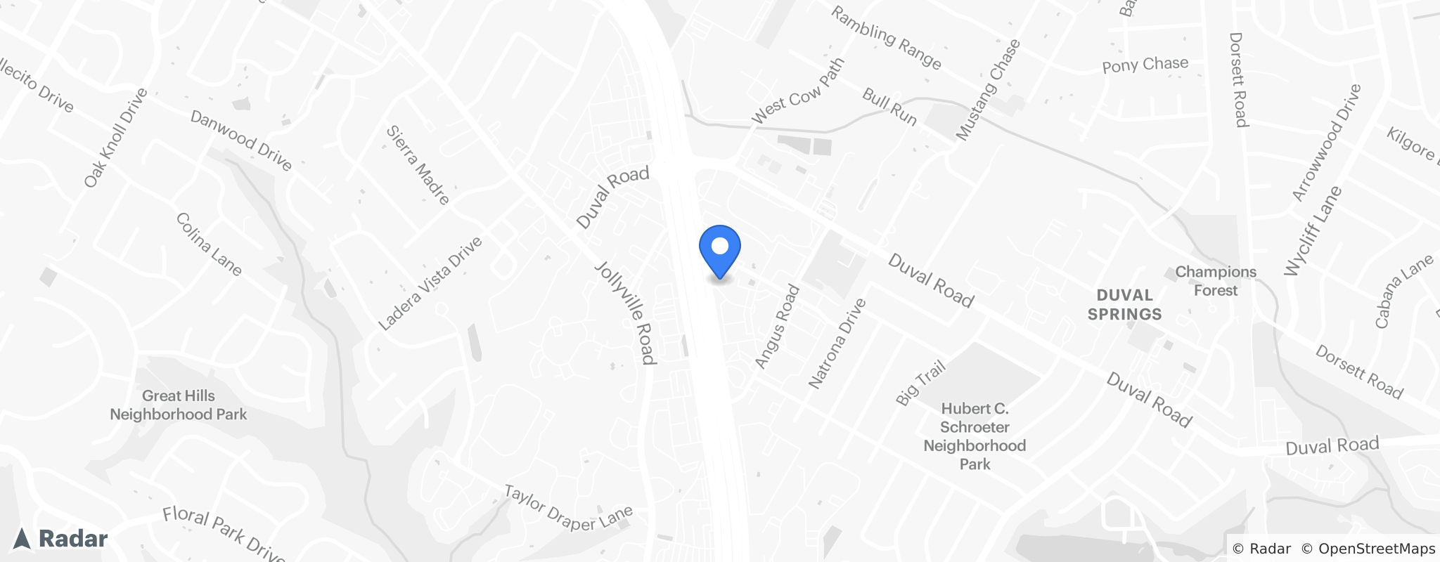 Map banner of Twin Liquors 16